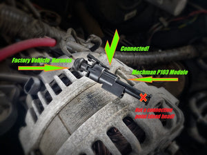 High output 370 Amp Red Billet  Alternator for 14-18 GM Silverado Sierra Suburban Tahoe Escalade