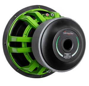 American Bass Power Pack: 2 Godzilla 15 Subwoofers + Godfather Comp 11D Amplifier