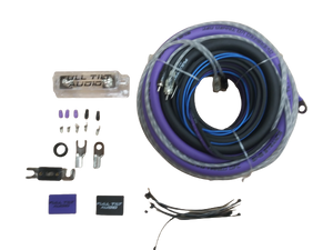 Full Tilt 1/0 Gauge Purple/Black Amp Kit -  OFC Oxygen Free Copper Wire