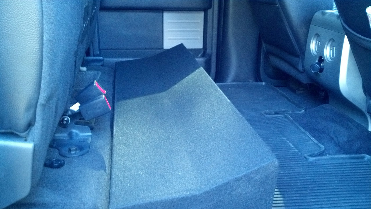 DUAL Shallow Sub Box 2009-2026 F150 Supercrew