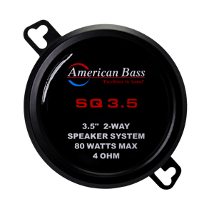 American Bass SQ 3.5 Speakers (Pair)