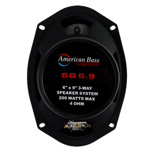 American Bass SQ 6.9 Full Range Speakers (Pair)