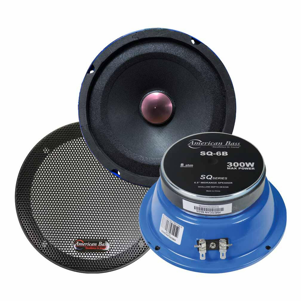 American Bass SQ 6B Mid Range Speaker