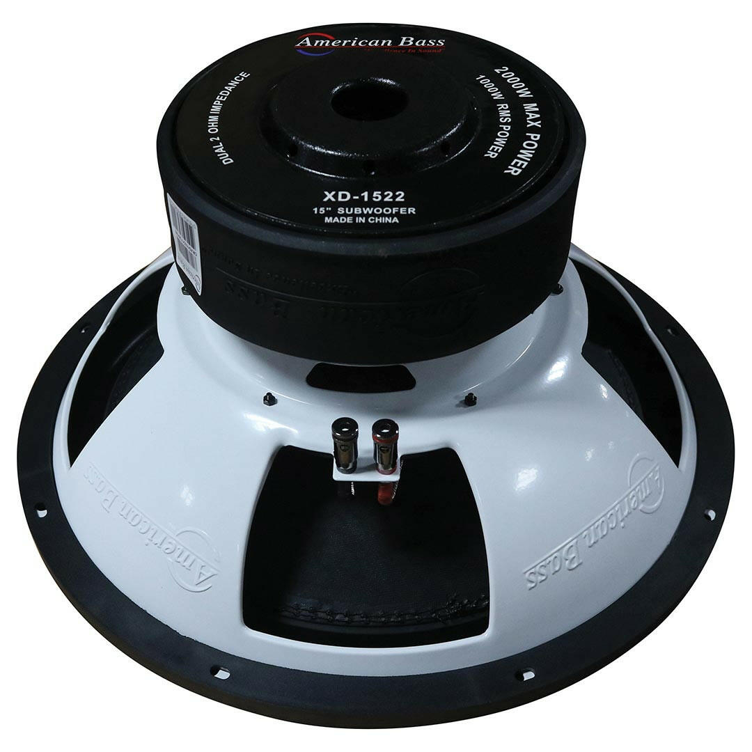 XD 15″ Car Subwoofer | 1000 Watts RMS | Dual Voice Coil 4 Ohm - 4 / Version 2